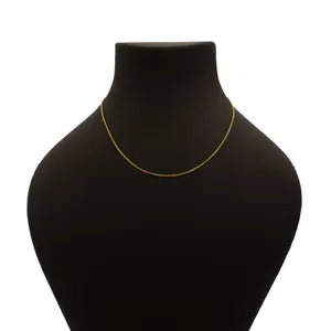 زنجیر طلا 18 عیار زنانه آمانژ کد 407D2796