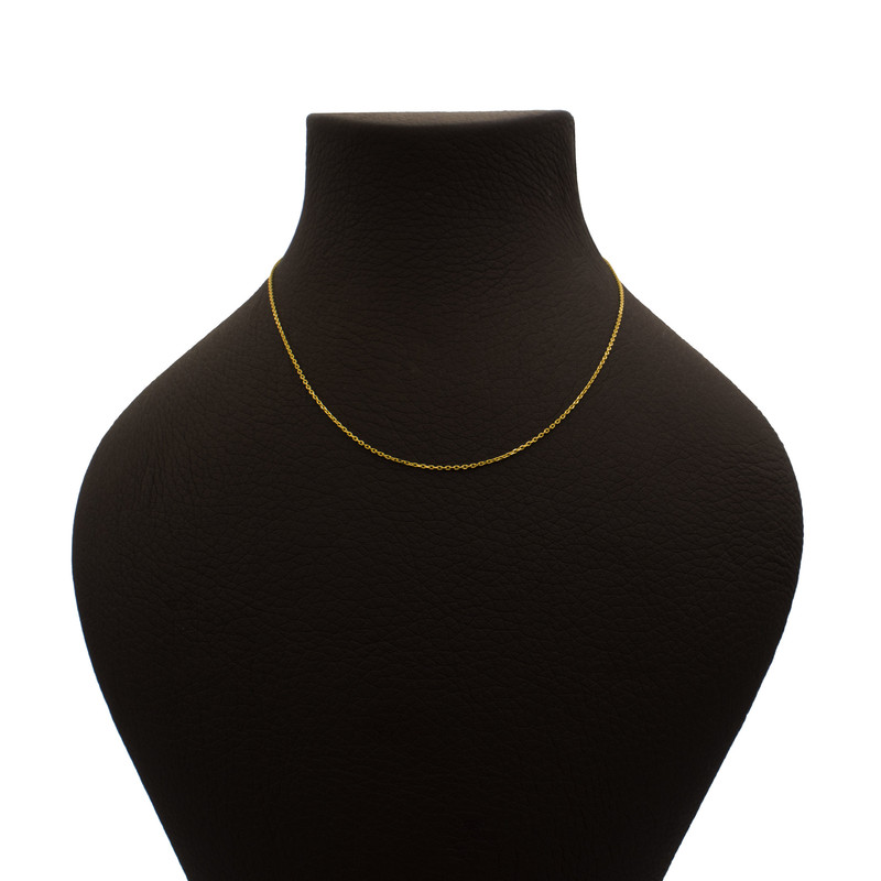 زنجیر طلا 18 عیار زنانه آمانژ کد 407D2796