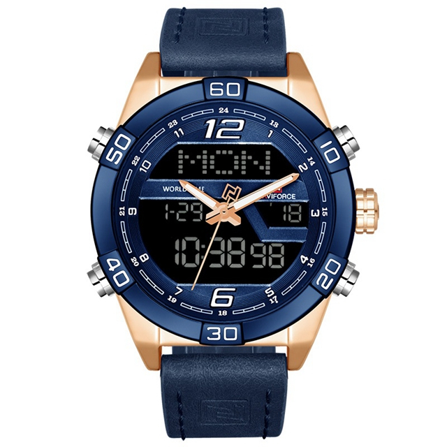 ساعت مچی عقربه ای مردانه نیوی فورس کد NF9028M-RGBEBE