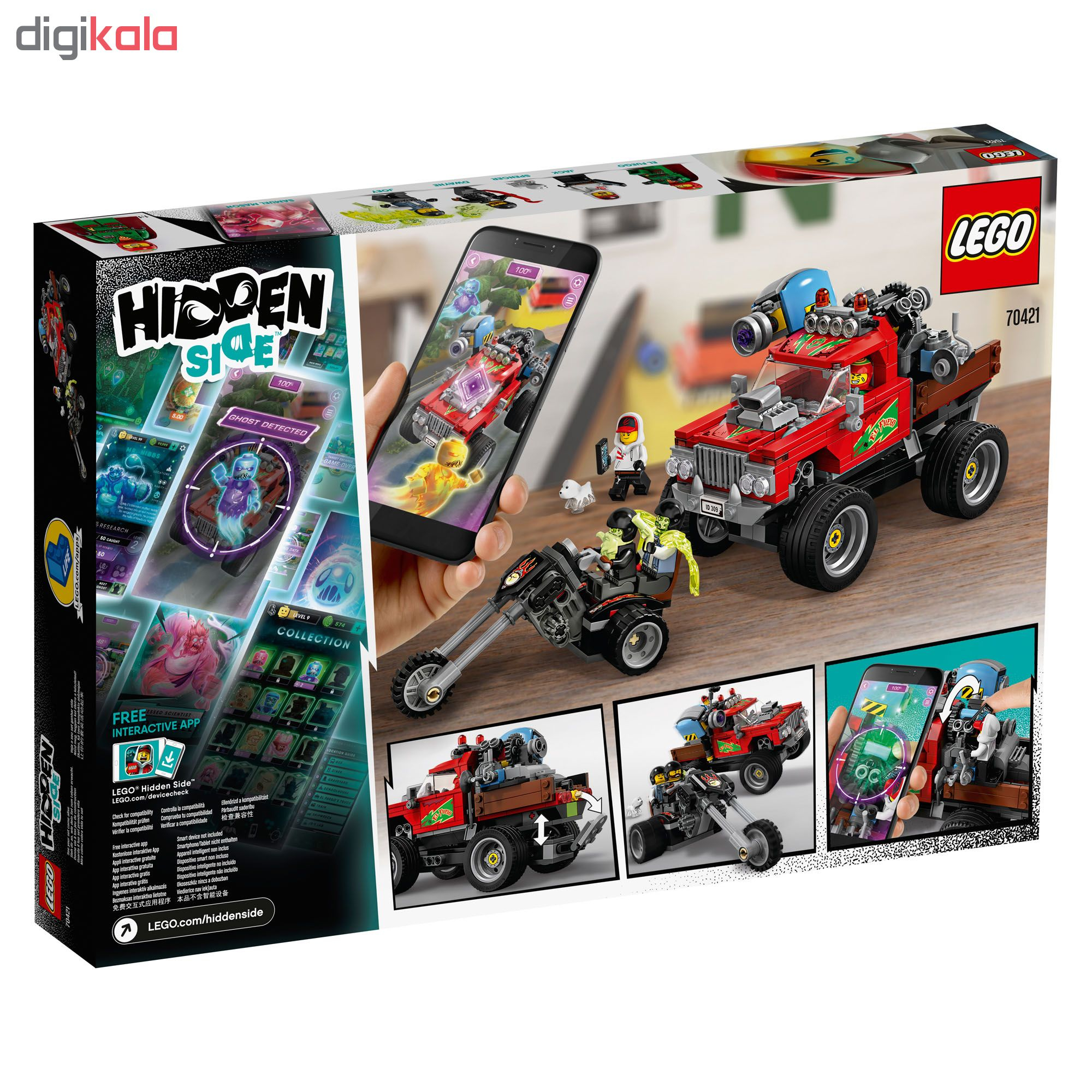 لگو سری Hidden Side مدل El Fuego's Stunt Truck کد 70421