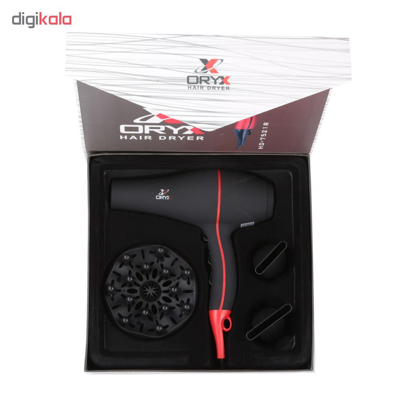 سشوار اوریکس مدل HD-7521R سشوار اوریکس مدل HD-7521R
