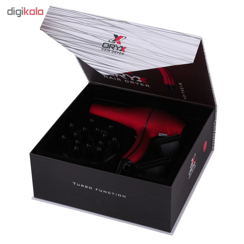 سشوار اوریکس مدل HD-7521R سشوار اوریکس مدل HD-7521R
