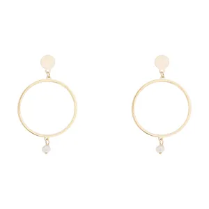 گوشواره طلا 18 عیار زنانه گرامی گالری مدل E008