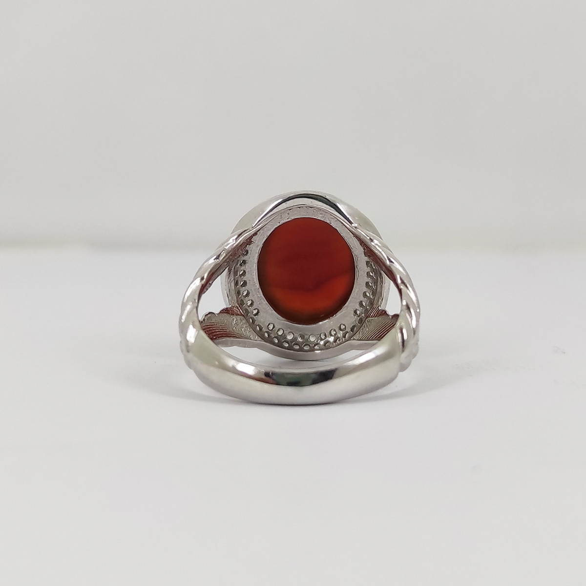 انگشتر نقره زنانه سلین کالا مدل مریم عقیق انگشتر نقره زنانه سلین کالا مدل مریم عقیق