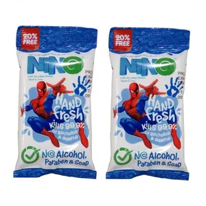 دستمال مرطوب نینو طرح Spider Man مجموعه 2 عددی