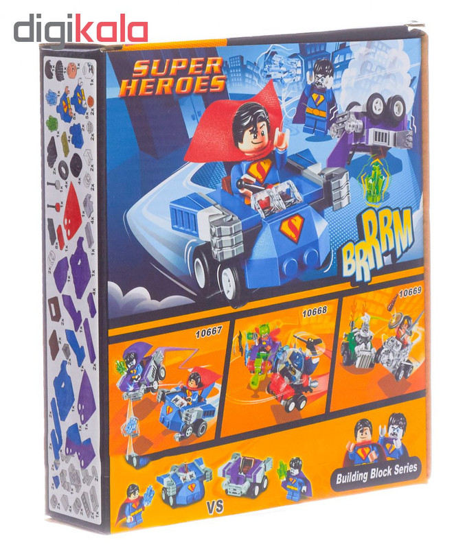 ساختنی بلا مدل super heroe کد 10667