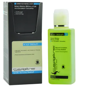 شامپو تقویت کننده و ضد شوره چرب سپیژن مدل GREASY DANDRUFF حجم 125 میلی لیتر