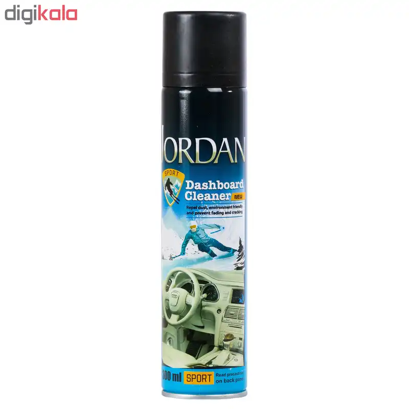 اسپری واکس داشبورد خودرو جردن مدل SK05I حجم 300 میلی لیتر