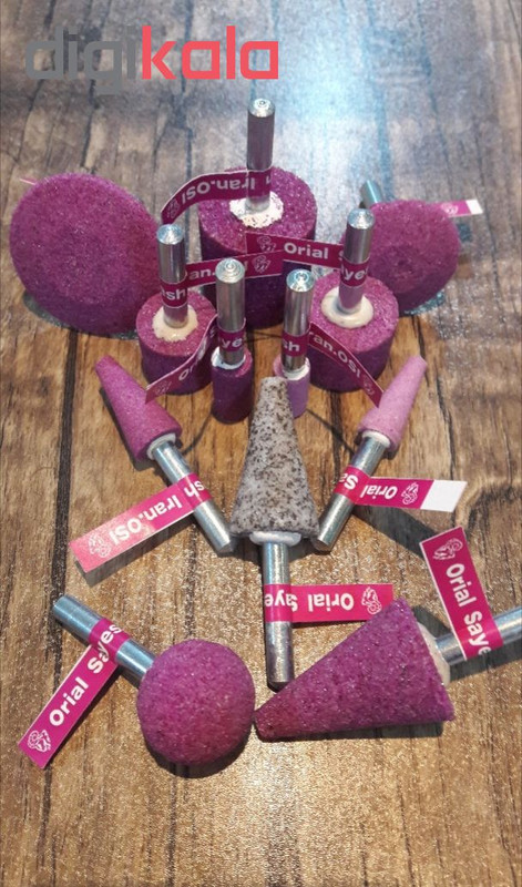 مجموعه 14عددی فرز انگشتی اوریال سایش ایران او. اس. آی مدل p_14