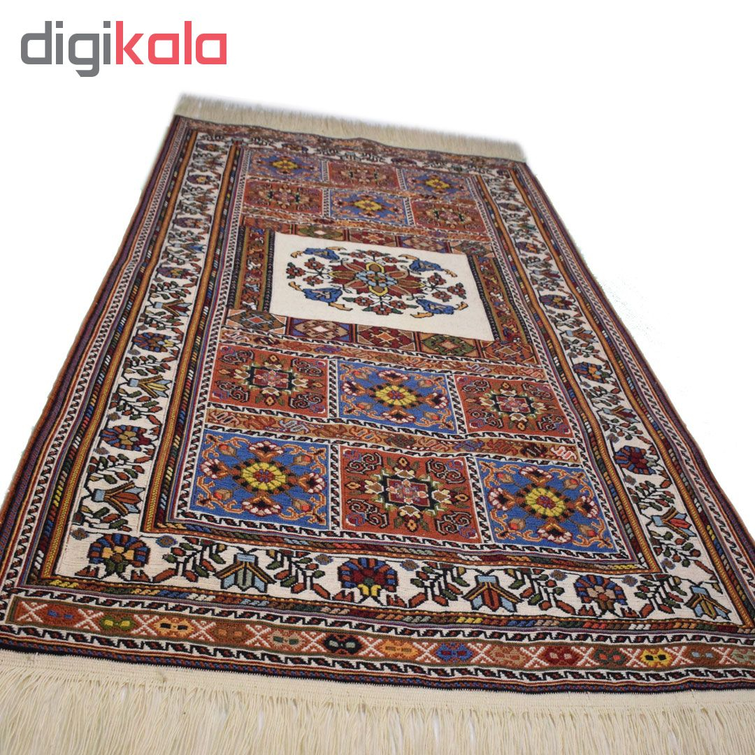 گلیم دستبافت یک متری کد KS2570