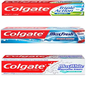 خمیر دندان کلگیت کد 845258 حجم 100 میلی لیتر مجموعه 3 عددی