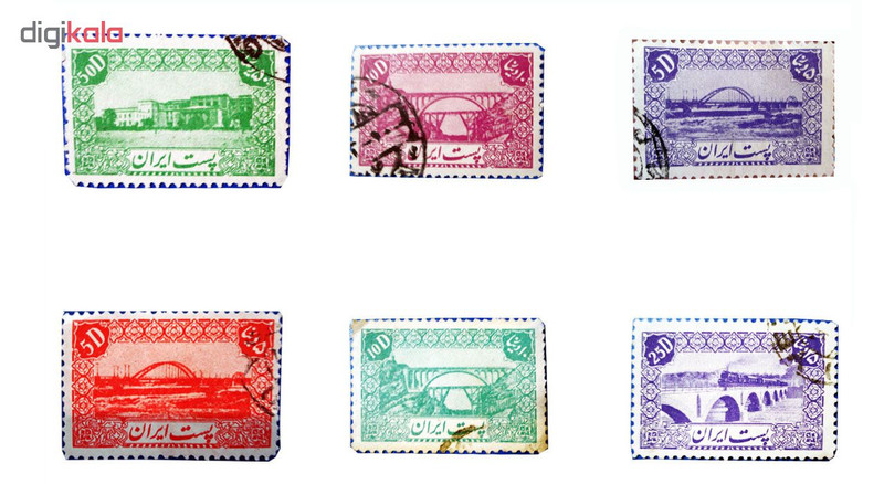 تمبر یادگاری سری دوم پستی کد 421 مجموعه 6 عددی تمبر یادگاری سری دوم پستی کد 421 مجموعه 6 عددی