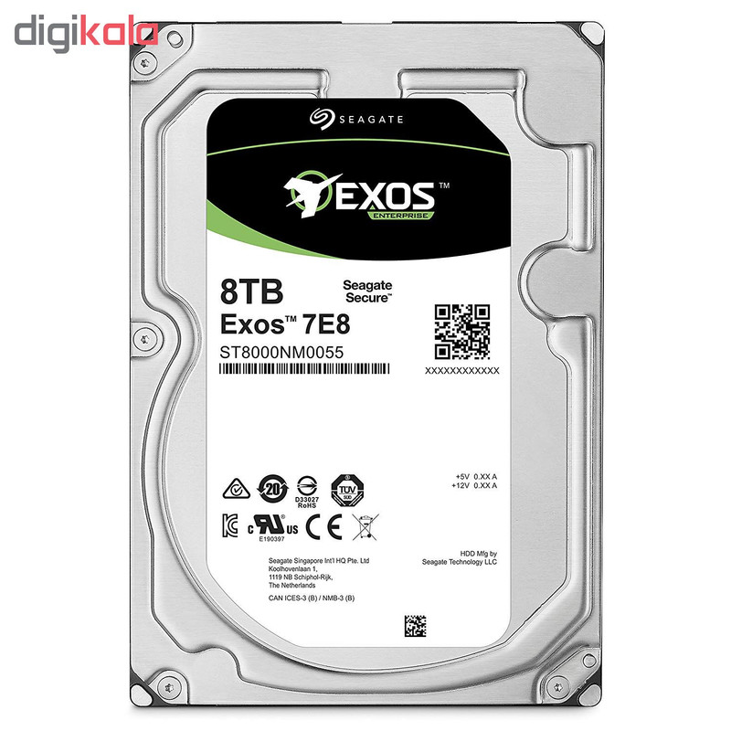 هارددیسک اینترنال سیگیت مدل ST8000NM0055 ظرفیت 8 ترابایت 1