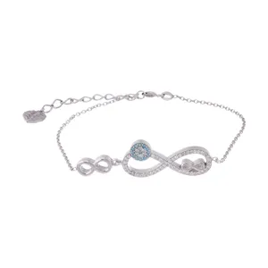 دستبند نقره زنانه اکنو کد OK4167