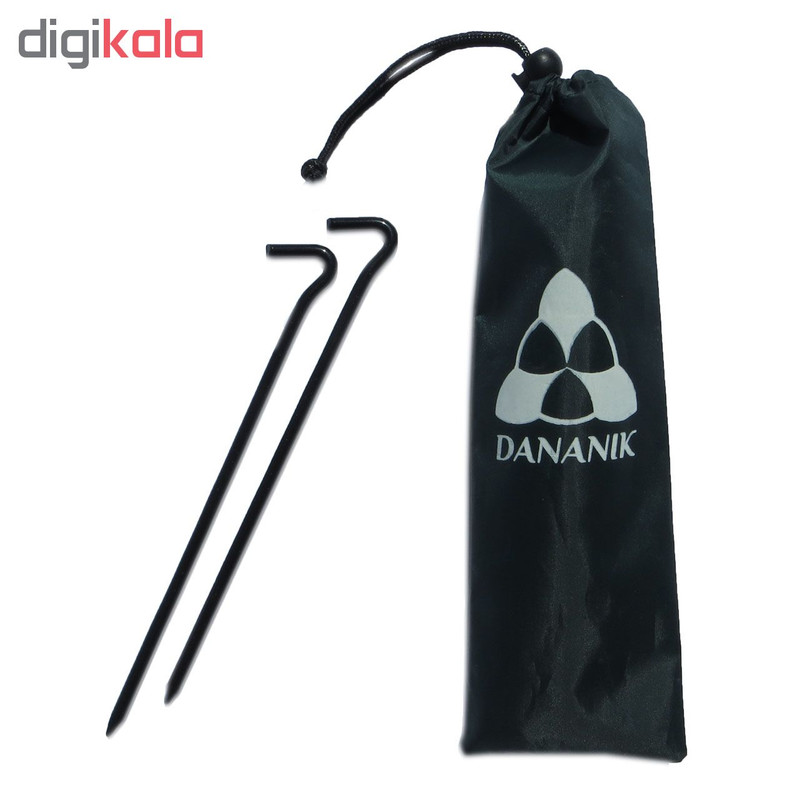 میخ چادر دانانیک کد MK119 بسته 6 عددی