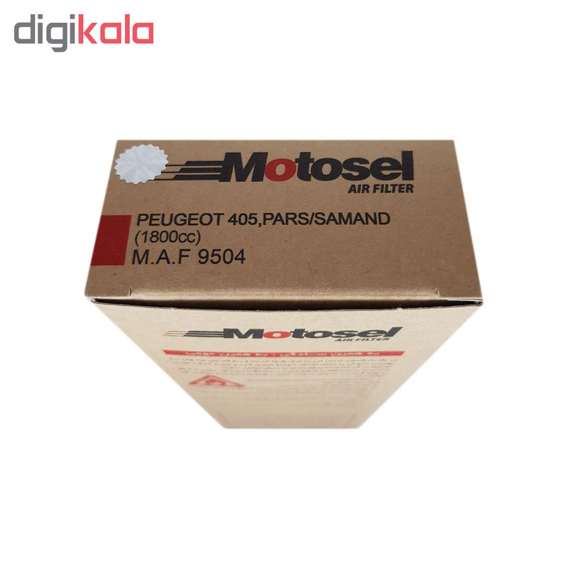 فیلتر هوا خودرو موتوسل مدل 9504 مناسب برای پژو 405