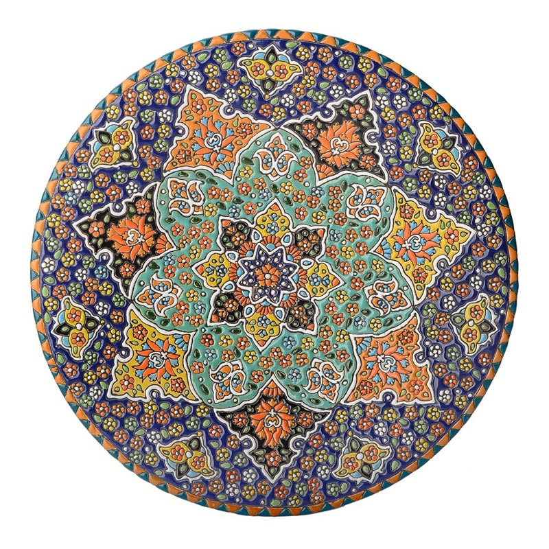بشقاب میناکاری گالری رجایی کد 1010003117