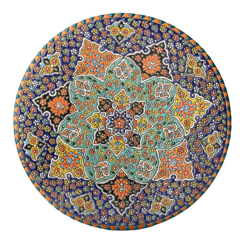 بشقاب میناکاری گالری رجایی کد 1010003117