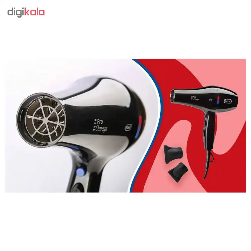 سشوار حرفه ای پرو امگا مدل 8803