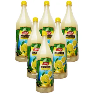 آب لیمو کوهک حجم 1500 میلی لیتر بسته 6 عددی