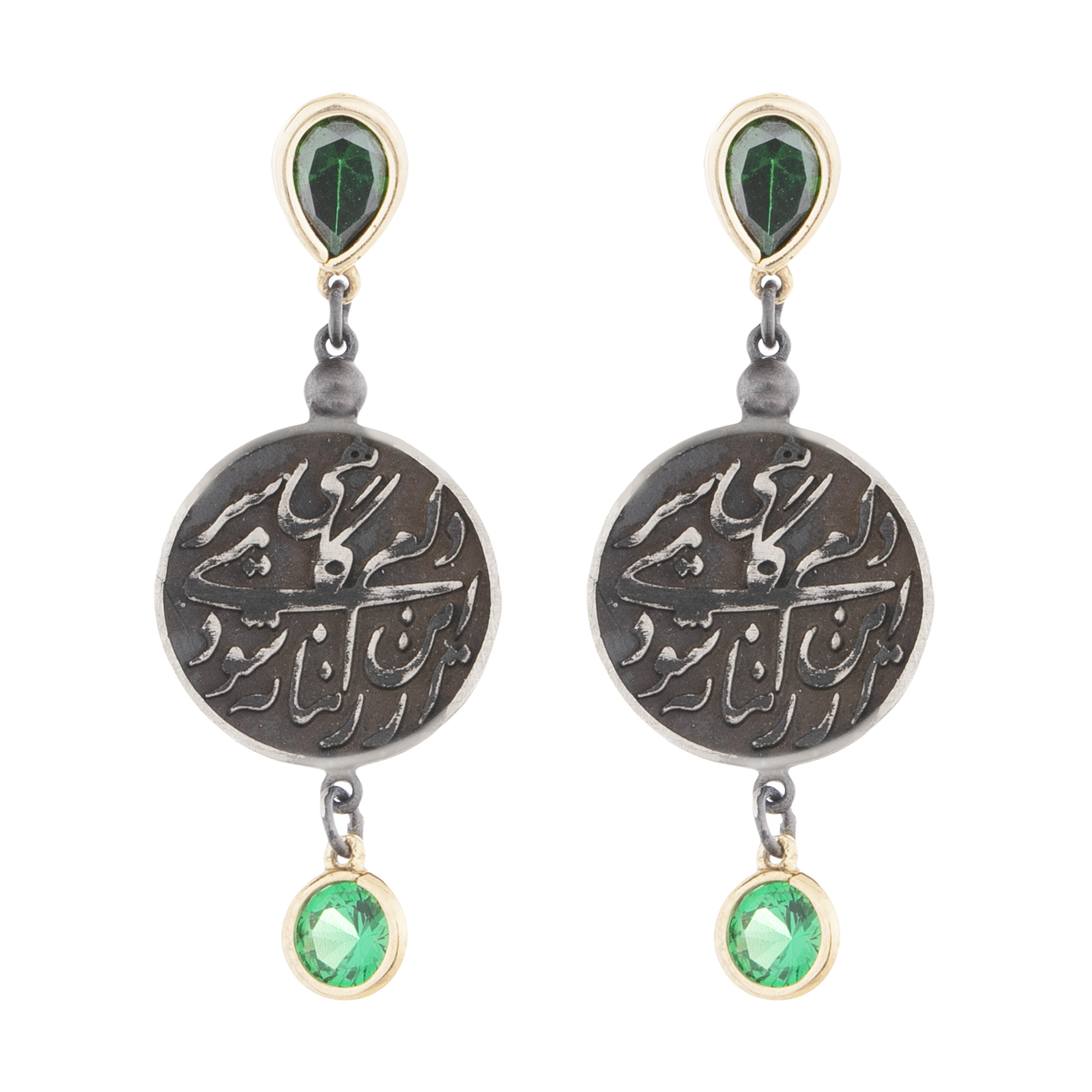 گوشواره طلا 18 عیار زنانه کد TA231