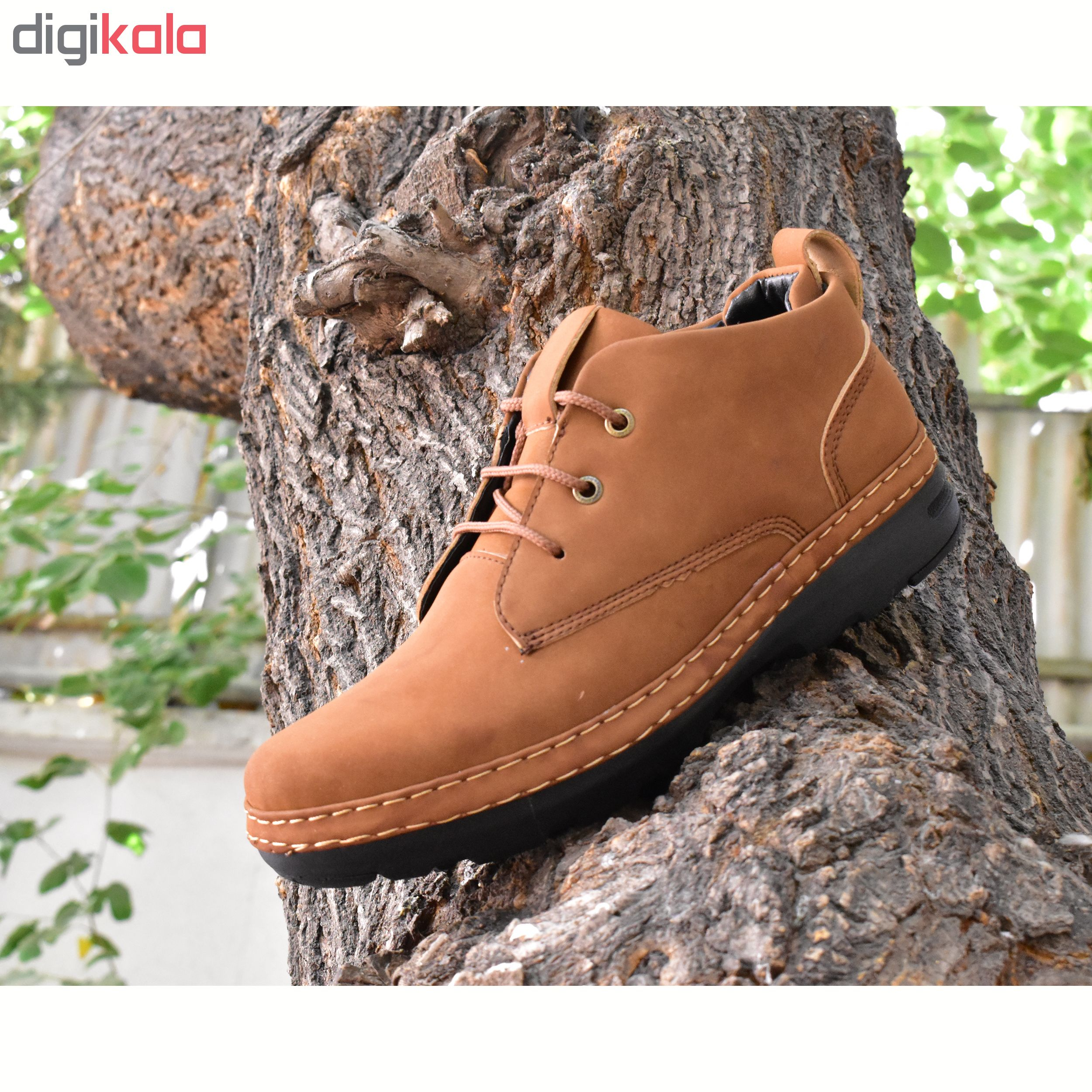 نیم بوت مردانه مدل جینو کد 4603