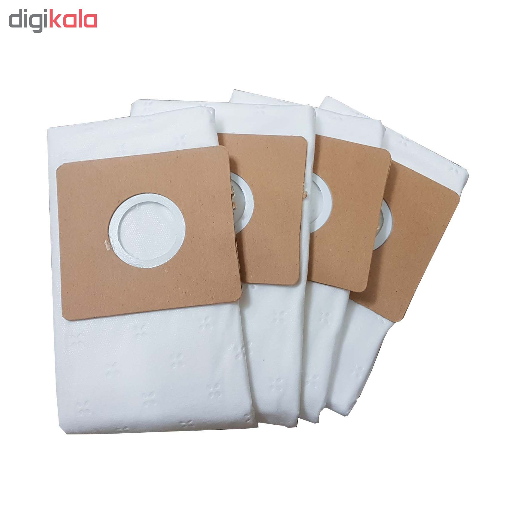 کیسه جاروبرقی توتک مدل 11005 بسته 4 عددی مناسب برای جاروبرقی دیاموند و پاسا