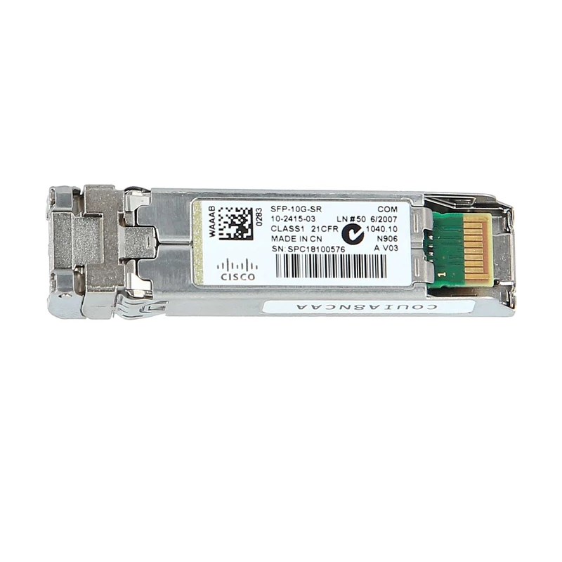 ماژول فیبر نوری سیسکو مدل SFP-10G-SR عکس شماره 1