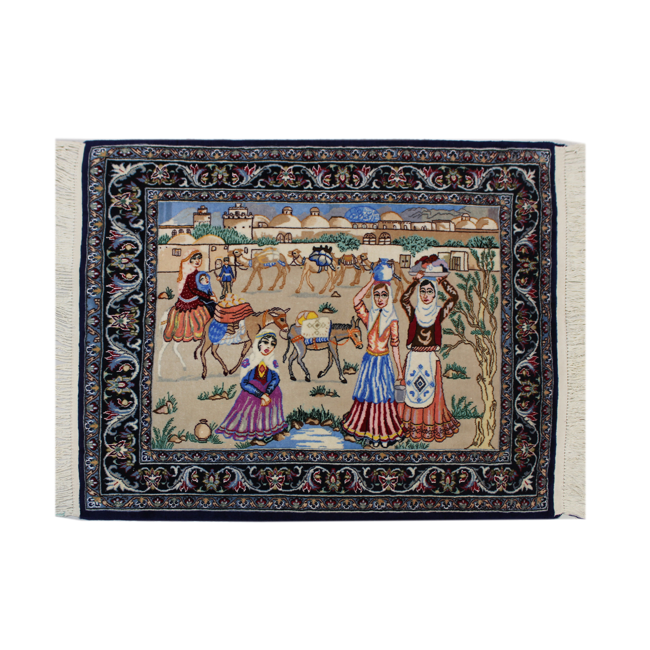 فرش دستبافت دیوارکوب کد 1105743
