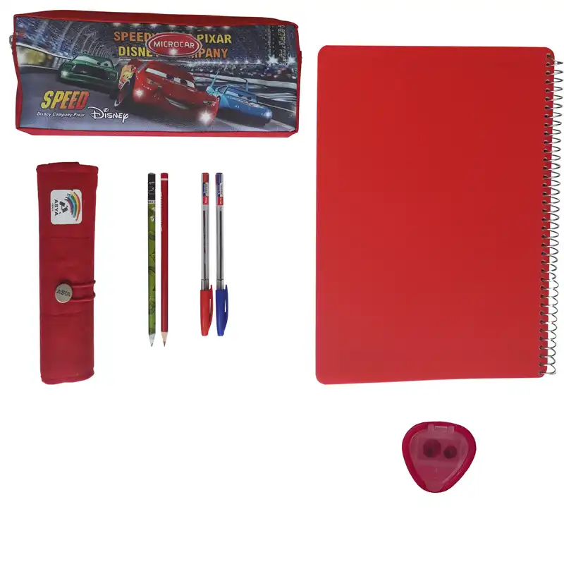 بسته لوازم التحریر مدل rd کد 2006 مجموعه 8 عددی