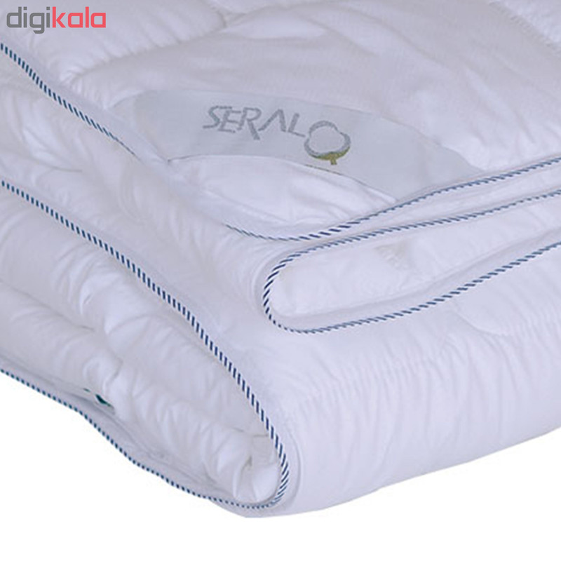 لحاف دونفره سرال مدل میکروالگانس سایز 195×215 سانتی متر لحاف دونفره سرال مدل میکروالگانس سایز 195×215 سانتی متر