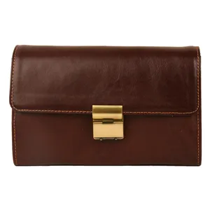 کیف دستی مردانه کهن چرم کد DB77-7