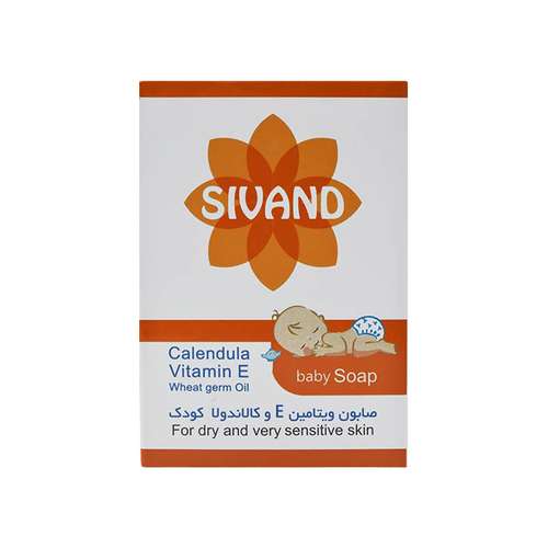 صابون بچه سیوند مدل کالاندولا وزن ۹۰ گرم
