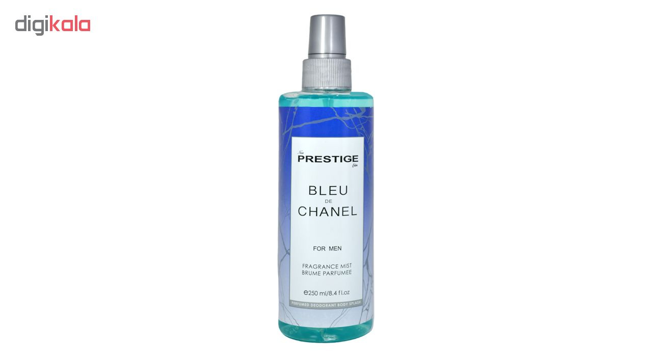 بادی اسپلش مردانه پرستیژ مدل Blue De Chanel حجم 250 میلی لیتر