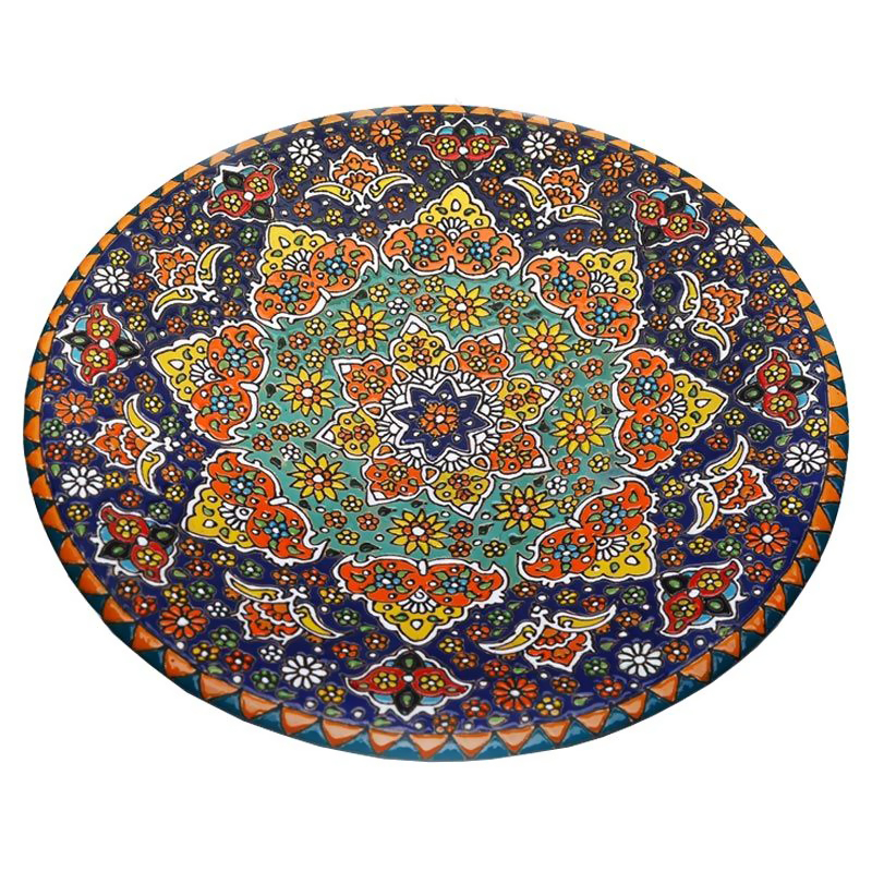 بشقاب میناکاری گالری رجایی کد 1010003102