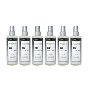 بادی اسپلش مردانه پرستیژ مدل mont blanc حجم 250 میلی لیتر مجموعه 6 عددی