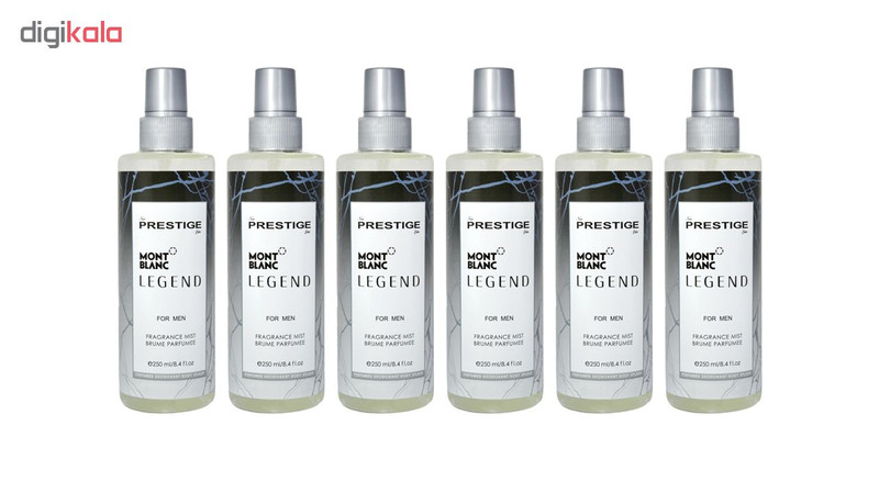 بادی اسپلش مردانه پرستیژ مدل mont blanc حجم 250 میلی لیتر مجموعه 6 عددی