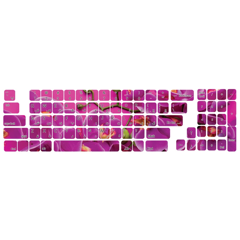 برچسب حروف فارسی کیبورد کد 117