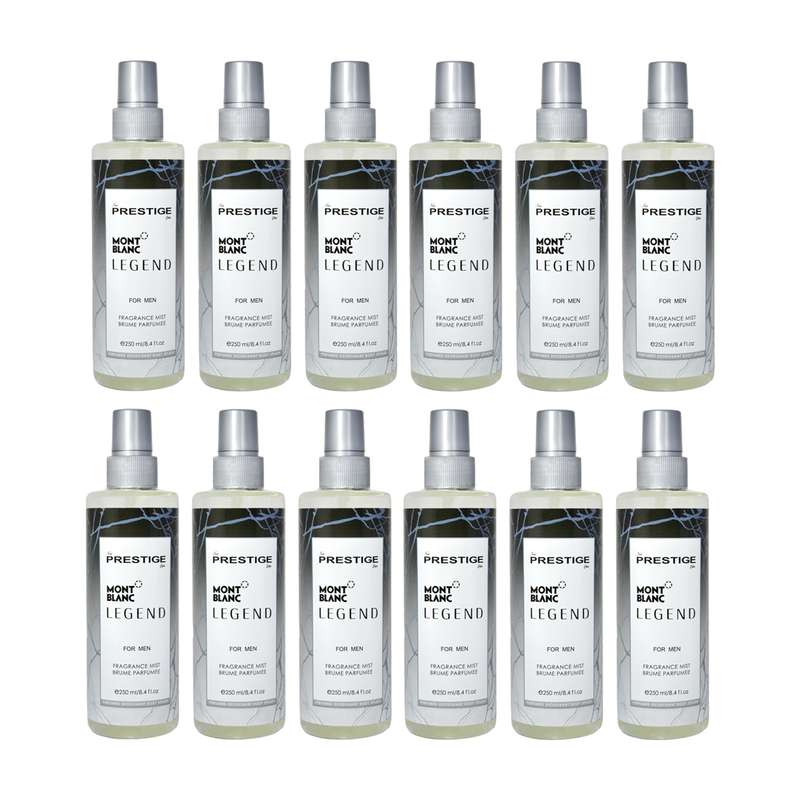 بادی اسپلش مردانه پرستیژ مدل mont blanc حجم 250 میلی لیتر مجموعه 12 عددی