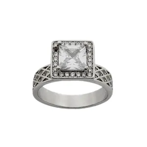 انگشتر نقره زنانه کد ARAZ-A520