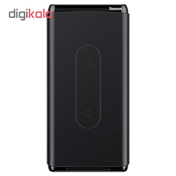 شارژر همراه بی سیم باسئوس مدل WXHSD-D01 ظرفیت 10000 میلی آمپر ساعت