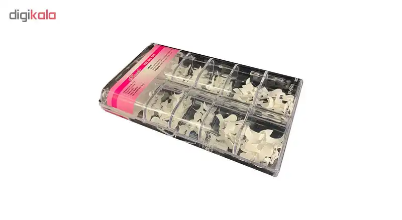 تیپ ناخن مصنوعی فرنچ کی.نیل بسته 100 عددی