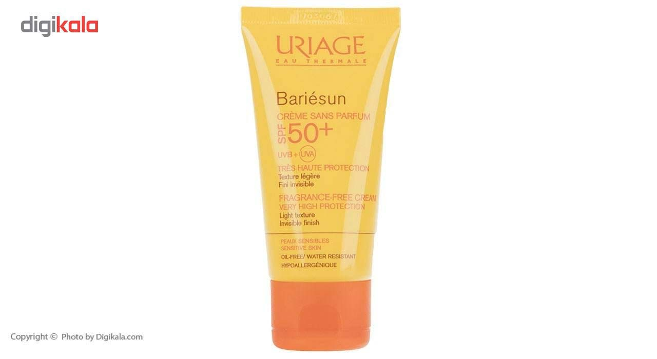 کرم ضد آفتاب اوریاژ سری Bariesun مدل Invisible Finish  حجم 50 میلی لیتر