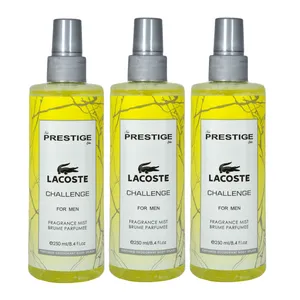 بادی اسپلش مردانه پرستیژ مدل Lacoste حجم 250 میلی لیتر مجموعه 3 عددی