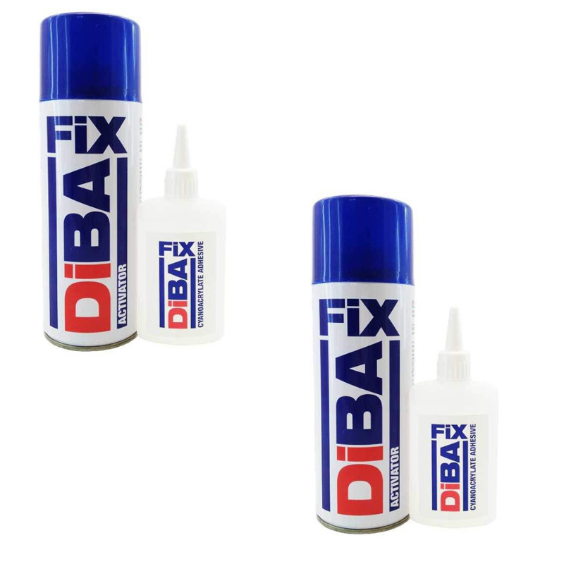 چسب 123 دیبافیکس مدل ACTIVATOR حجم 400 میلی لیتر بسته 2 عددی