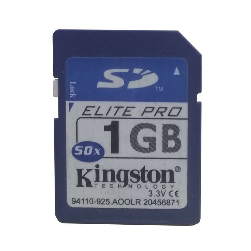 کارت حافظه SD کینگ استون مدل Elite-PRO کلاس 6 استاندارد 50X سرعت 60Mbps ظرفیت 1 گیگابایت