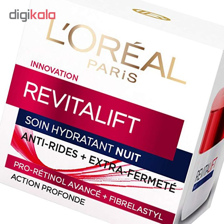 کرم ضد چروک لورآل سری Revitalift مدل Anti-Rides حجم 50 میلی لیتر