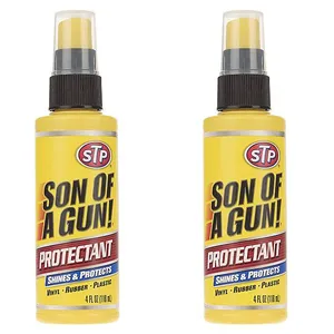 اسپری تمیز کننده داشبورد خودرو اس تی پی مدل Son Of A Gun حجم 118 میلی لیتر بسته 2 عددی