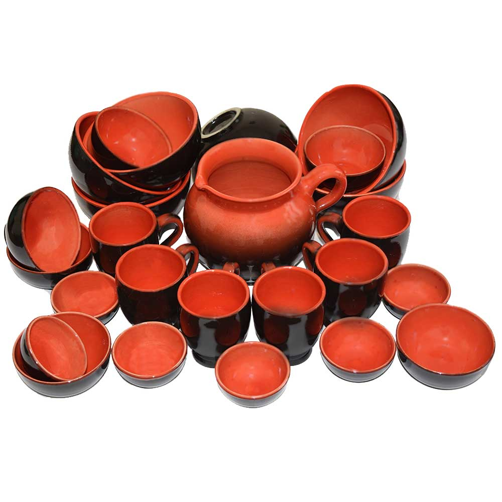 سرویس سفالی کد 1883110 مجموعه 25 عددی