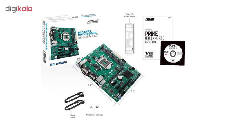 مادربرد ایسوس مدل PRIME H310M-C R2.0 3 در وبزینر مادربرد ایسوس مدل PRIME H310M-C R2.0
